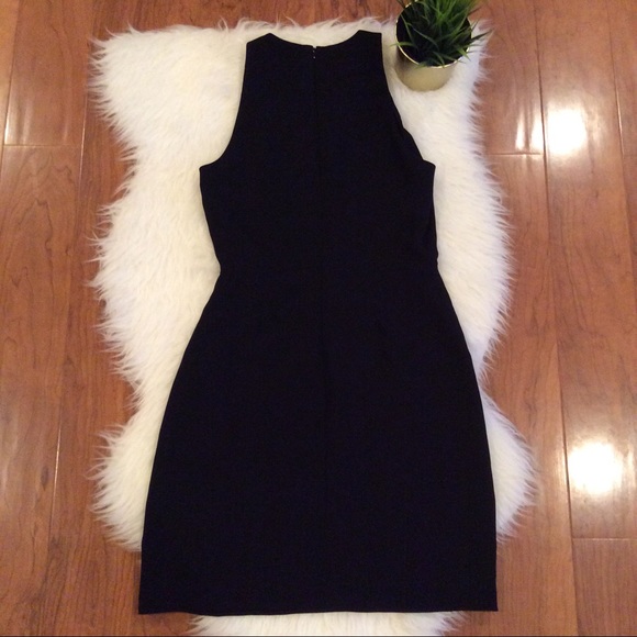 Bailey 44 Mesh Panel Black Dress - Picture 3 of 6